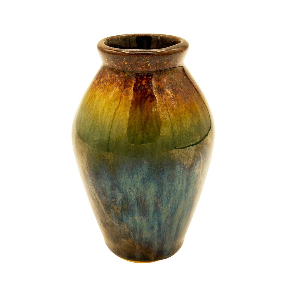 Handmade Art Pottery Bud Vase